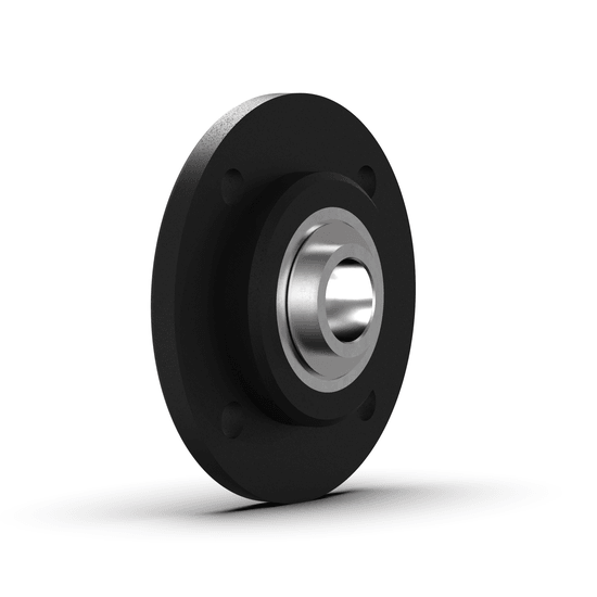 RMEY25-XL-N INA - Flanschlager-Gehäuseeinheit with white background