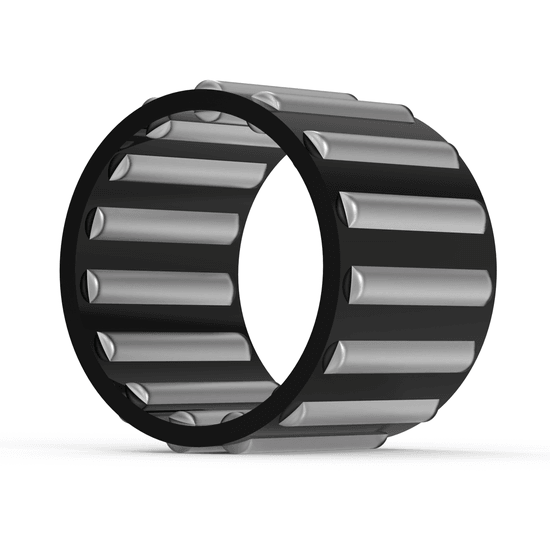 K43-48-17 INA - Nadelkranz with white background