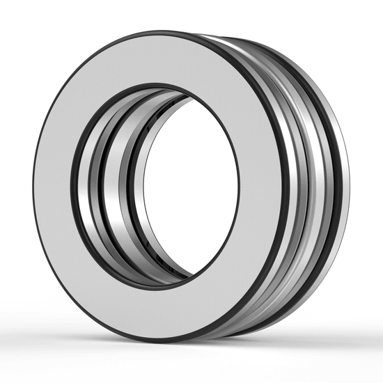 52211 SKF - Axial-Rillenkugellager with white background