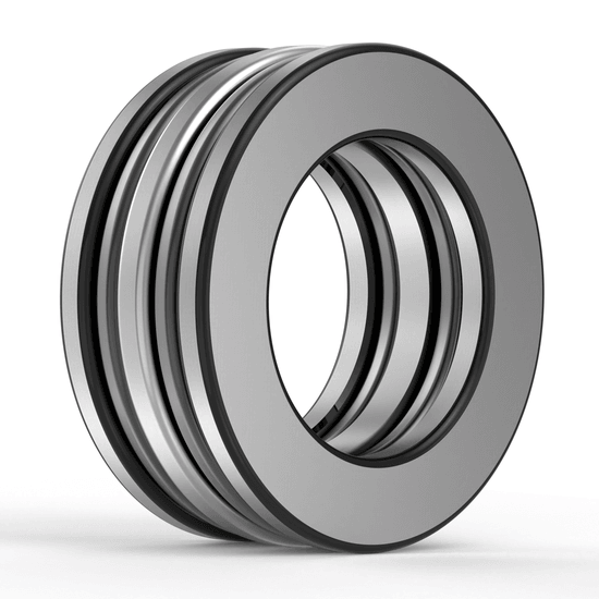 52211 SKF - Axial-Rillenkugellager with white background