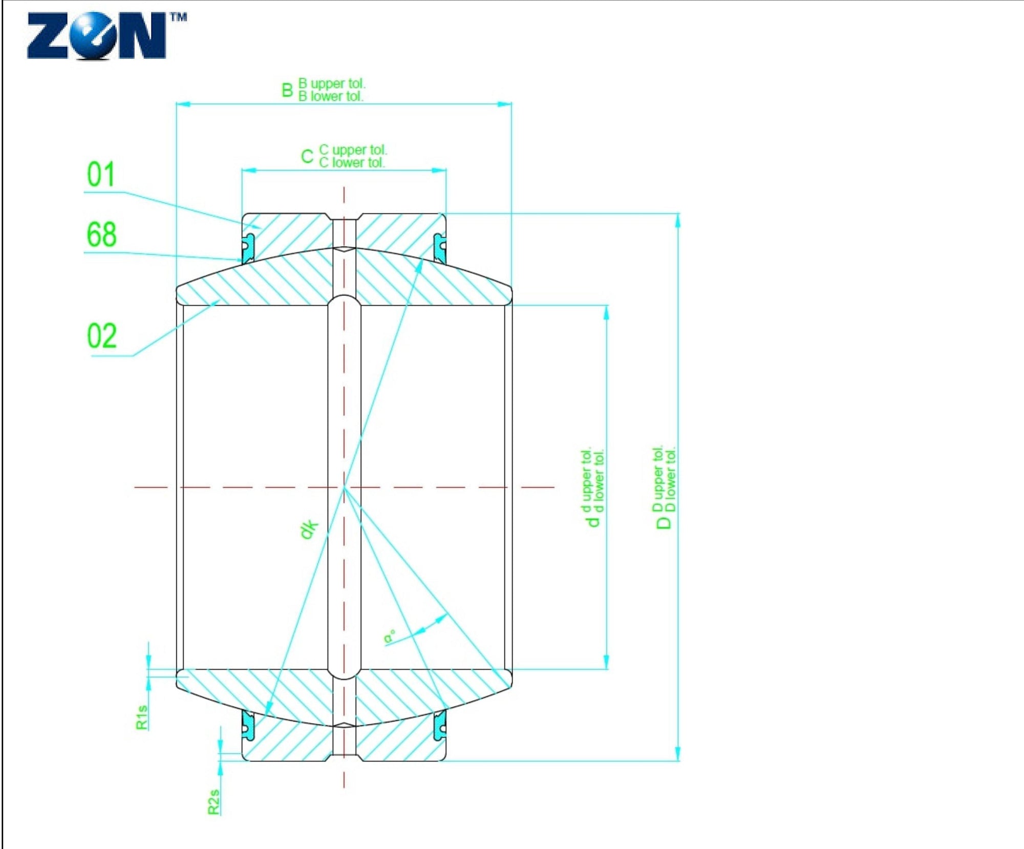 GE80-FO-2RS ZEN